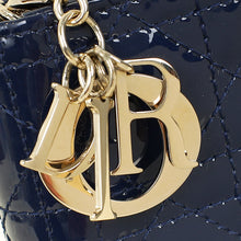 Christian Dior Navy Lady Dior Pouch on Chain