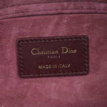 Christian Dior Plum Lady D-Joy Medium Bag