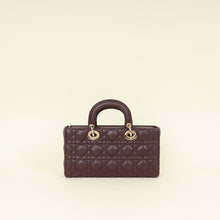 Christian Dior Plum Lady D-Joy Medium Bag