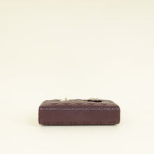 Christian Dior Plum Lady D-Joy Medium Bag