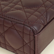 Christian Dior Plum Lady D-Joy Medium Bag