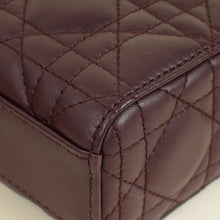 Christian Dior Plum Lady D-Joy Medium Bag