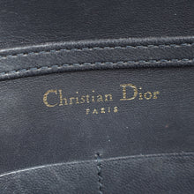 Christian Dior Metallic White Microcannage Diorama Wallet On Chain