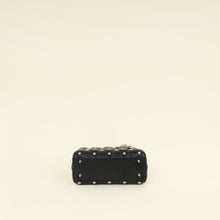 Christian Dior Black Lady Dior Sun Studs Small Bag