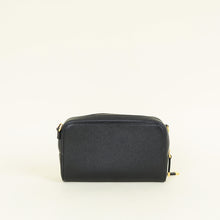 Christian Dior Black Caro Double Pouch Bag