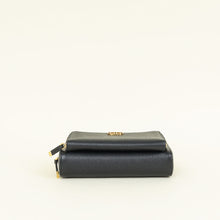 Christian Dior Black Caro Double Pouch Bag