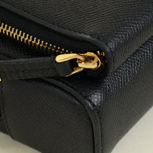 Christian Dior Black Caro Double Pouch Bag