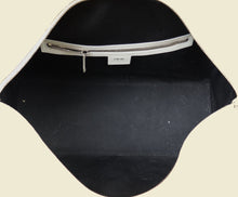 Christian Dior White Oblique Lingot 50 Duffle Bag