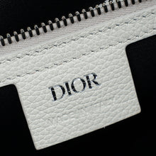 Christian Dior White Oblique Lingot 50 Duffle Bag