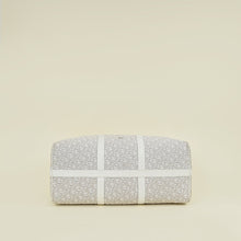 Christian Dior White Oblique Lingot 50 Duffle Bag