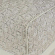 Christian Dior White Oblique Lingot 50 Duffle Bag
