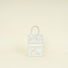 Christian Dior Bicolor Jardin D'hiver Mini Book Tote Phone Bag