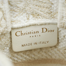 Christian Dior Bicolor Jardin D'hiver Mini Book Tote Phone Bag