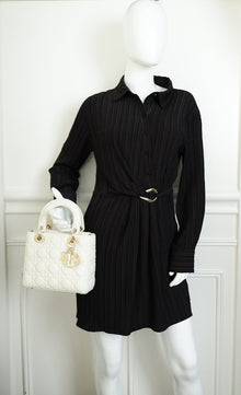 Christian Dior Latte Lady Dior My ABC Small Bag