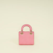 Christian Dior Pink Lady Dior Mini Lizard Chain Bag