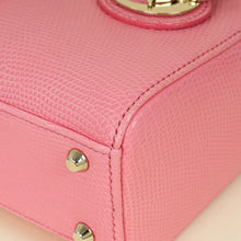 Christian Dior Pink Lady Dior Mini Lizard Chain Bag
