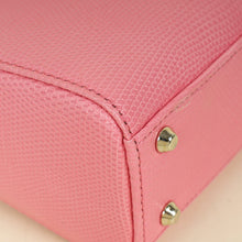 Christian Dior Pink Lady Dior Mini Lizard Chain Bag