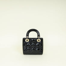 Christian Dior Black Lady Dior Mini Chain Bag