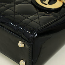 Christian Dior Black Lady Dior Mini Chain Bag