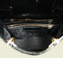 Christian Dior Black Lady Dior Mini Chain Bag