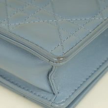 Christian Dior Grey Lady Dior Chain Pouch