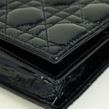 Christian Dior Black Lady Dior Convertible Clutch