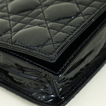 Christian Dior Black Lady Dior Convertible Clutch