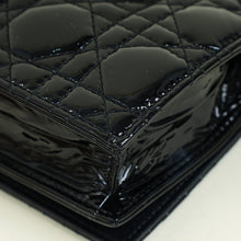 Christian Dior Black Lady Dior Convertible Clutch