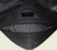 Christian Dior Black Lady Dior Convertible Clutch