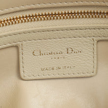 Christian Dior Greige Cannage Caro Small Bag