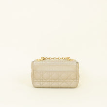 Christian Dior Greige Cannage Caro Small Bag