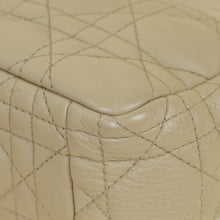 Christian Dior Greige Cannage Caro Small Bag