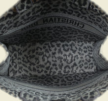 Christian Dior Bicolor Leopard Book Large Tote Bag