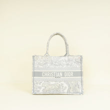 Christian Dior Bicolor Toile De Jouy Book Tote Medium Bag