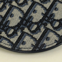 Christian Dior Navy Blue Oblique Saddle Flat Belt Pouch