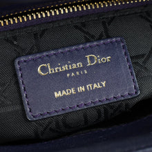 Christian Dior Navy Blue Lady Dior Small Jeweled owl Bag