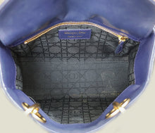 Christian Dior Navy Blue Lady Dior Small Jeweled owl Bag