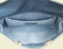 Christian Dior Metallic Midnight Blue Lady D-Joy Medium Bag
