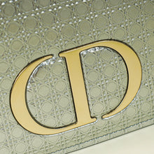 Christian Dior Silver 30 Montaigne Microcannge 2 Way Chain Pouch
