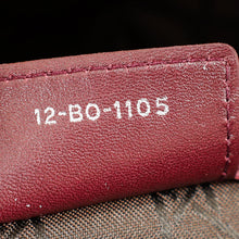 Christian Dior Burgundy Cannage Lady Dior Medium Bag