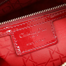 Christian Dior Red Lady Dior Medium Bag