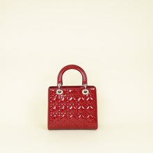 Christian Dior Red Lady Dior Medium Bag