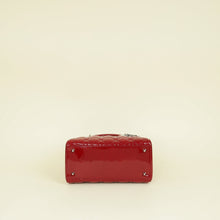 Christian Dior Red Lady Dior Medium Bag
