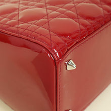 Christian Dior Red Lady Dior Medium Bag