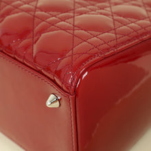 Christian Dior Red Lady Dior Medium Bag