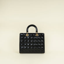 Christian Dior Black Lady Dior Large Bag