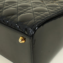 Christian Dior Black Lady Dior Large Bag