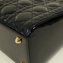 Christian Dior Black Lady Dior Large Bag