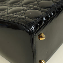 Christian Dior Black Lady Dior Large Bag