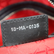 Christian Dior Black Lady Dior Medium Bag